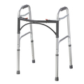 Drive Medical Deluxe Two Button Folding Walker 10200-1